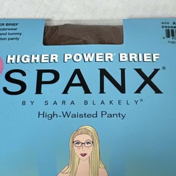 Spanx Higher Power Brief High Waisted Panty Size A Coco 8520 - Picture 9 of 12